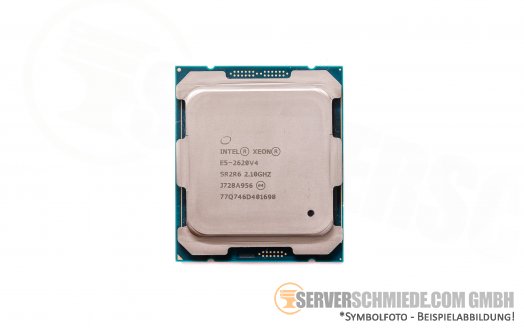 Intel Xeon E5-2620V4 SR2R6 8C Server Prozessor 8x 2,10 GHz 20MB Cache 2011-3 CPU