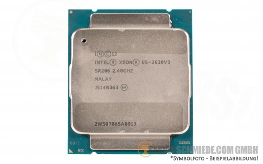 Intel Xeon E5-2630V3 SR206 8C Server Prozessor 8x 2,40 GHz 20MB Cache 2011-3 CPU