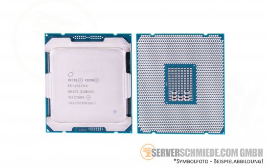 Intel Xeon E5-2667V4 SR2P5 8C Server Prozessor 8x 3,20 GHz 25MB Cache 2011-3 CPU