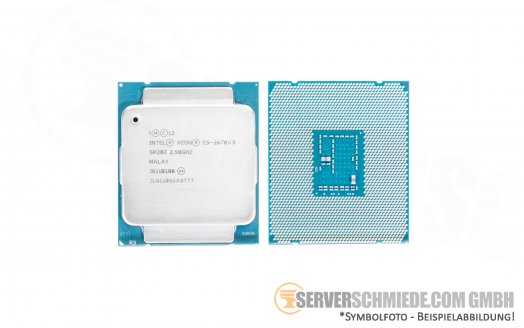 Intel Xeon E5-2678V3 SR20Z 12C Server Prozessor 12x 2,50 GHz 30MB 2011-3 CPU