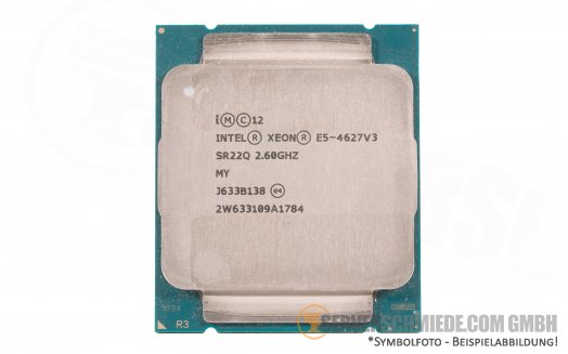 Intel Xeon E5-4627V3 SR22Q 10C Server Prozessor 10x 2,60 GHz 25MB Cache 2011-3 CPU