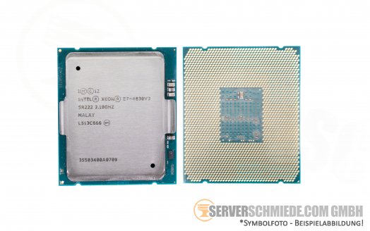 Intel Xeon E7-4830V3 SR222 12C Server Prozessor 12x 2,10 GHz 30MB FCLGA2011 CPU