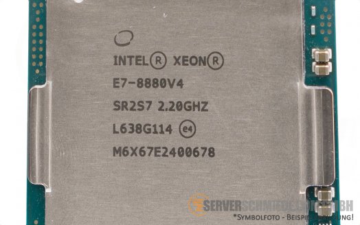 Intel Xeon E7-8880V4 SR2S7 22C Server Prozessor 22x 2,20 GHz 55MB Cache 2011 CPU