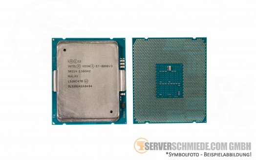 Intel Xeon E7-8890V3 SR21V 18C Server Prozessor 18x 2,50 GHz 45MB Cache 2011 CPU