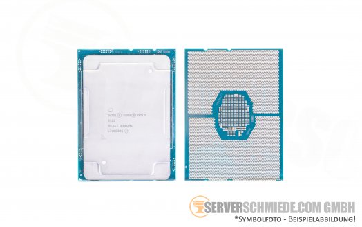 Intel Xeon Gold 5122 SR3AT 4C Server Prozessor 4x 3,60 GHz 16,5MB Cache 3647 CPU