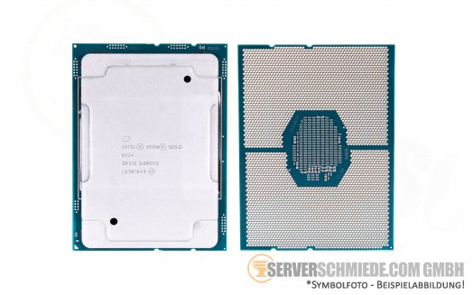 Intel Xeon Gold 6154 SR3J5 18C Server Prozessor 18x 3,00 GHz 24,75MB Cache 3647 CPU