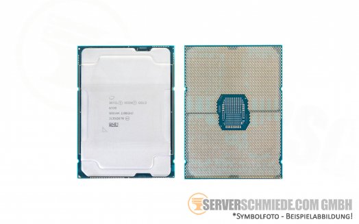Intel Xeon Gold 6330 SRKHM 28C Server Prozessor 28x 2.00 GHz 42 MB Cache 4189 CPU