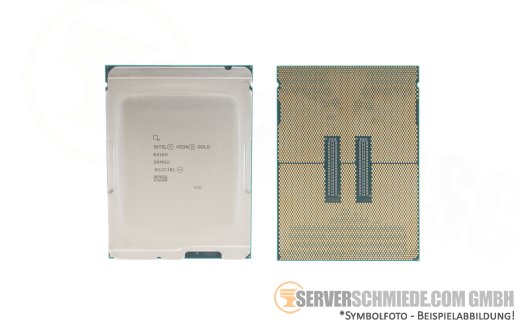 Intel Xeon Gold 6416H 18C Server Prozessor 18x 2.20 GHz 45 MB Cache 4677 CPU