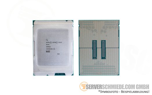 Intel Xeon Gold 6434 SRMGD 8C Server Prozessor 8x 3.70 GHz 22.5 MB Cache 4677 CPU
