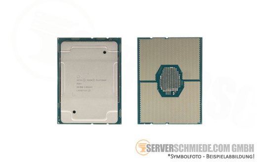 Intel Xeon Platinum 8164 SR3BB 26C Server Prozessor 24x 2,00 GHz 35,75MB 3647 CPU