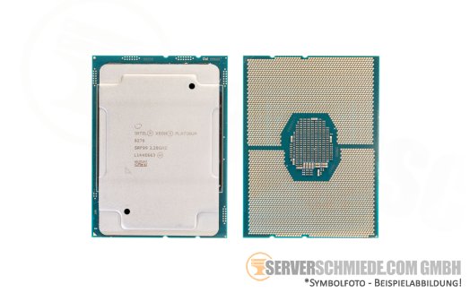 Intel Xeon Platinum 8276 SRF99 28C Server Prozessor 28x 2,20 GHz 38,5MB 3647 CPU