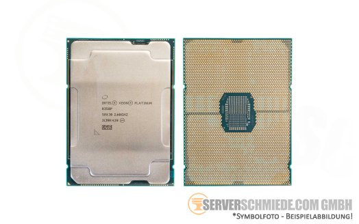 Intel Xeon Platinum 8358P SRKJ0 32C Server Prozessor 32x 2.60 GHz 48 MB Cache 4189 CPU