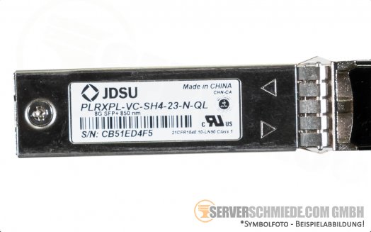JDSU GBIC 8Gbit/s SFP+ Transceiver 850 nm PLRXPL-VC-SH4-23-N-QL