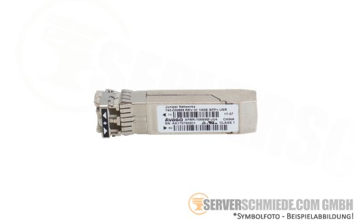 Juniper Avago 10Gb SFP+ Transceiver LC Duplex 850nm 100m 740-030658 AFBR-708SMZ-JU4