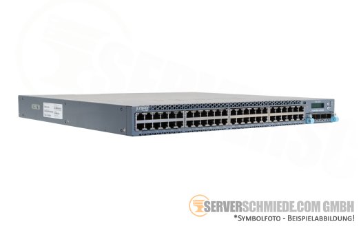 Juniper EX4300-48T-AFI 48x 1GbE copper Gigabit + 4x 40GbE QSFP+ Ethernet Netzwerk Network Switch managed Layer 3 managed