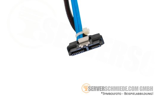 Kabel 65cm 1x SATA gerade 1x SATA mit Stromanschluß HP DL180 Gen8 663771-001 683358-001