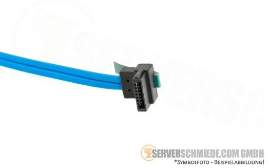 Kabel 65cm 1x SATA gerade 1x SATA winkel mit Stromanschluß HP DL360 DL320 G6 G7 484355-001