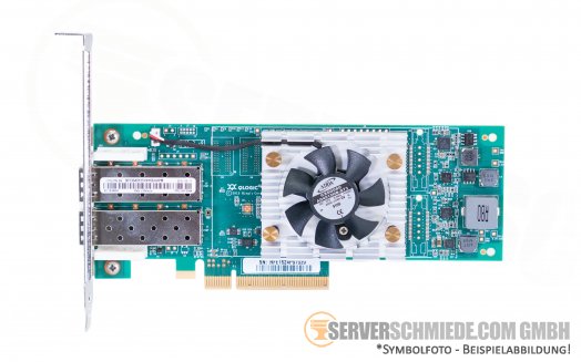 Lenovo QLogic 2x 16Gb FC QLE2662 PCIe x8 Fibre Channel Controller HBA 00Y3344