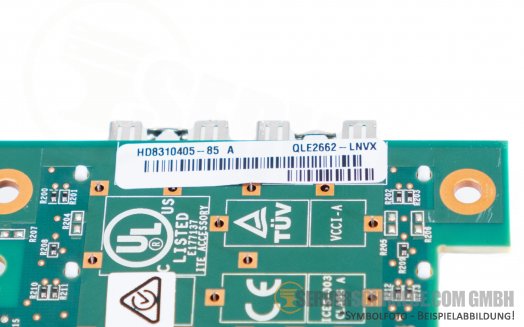 Lenovo QLogic 2x 16Gb FC QLE2662 PCIe x8 Fibre Channel Controller HBA 00Y3344