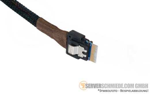 Lenovo 35cm SAS Kabel cable 1x SFF-8654 4i gerade to 1x SFF-8654 4i gerade SD530 00MW572