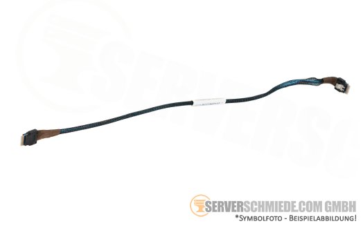 Lenovo 35cm SAS Kabel cable 1x SFF-8654 4i gerade to 1x SFF-8654 4i gerade SD530 00MW572