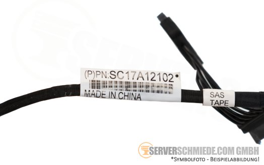 Lenovo 65cm SAS Kabel 1x SFF-8643 gerade to 1x SFF-8639 winkel + 1x SATA power gerade 01KN093