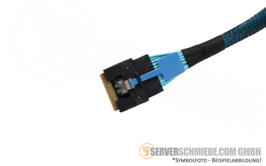 Lenovo 85cm NVMe Kabel cable 1x SFF-8654 gerade to 1x SFF-8654 gerade + Dummy SR650 V2 02YE522
