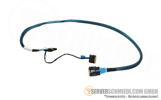 Lenovo 85cm NVMe Kabel cable 1x SFF-8654 gerade to 1x SFF-8654 gerade + Dummy SR650 V2 02YE522