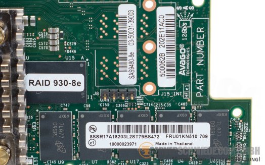 Lenovo 930-8e 4GB 8-Port 12Gb SAS PCIe 3.0 x8 External Storage Adapter RAID 0, 1, 10, 5, 50, 6, 60 01KN510