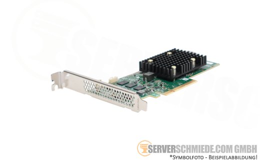 Lenovo 940-8i Broadcom 9560-8i 8GB 12G SAS NVMe Tri-Mode 1x SFF-8654 Raid Storage Controller 0, 1, 10, 5, 50, 6, 60 01PE817