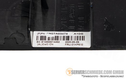 Lenovo Airflow Air baffle Air Duct SR630 01KP610 SM27A03474