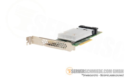 Lenovo Broadcom 9350-16i 4GB 12G SAS 4x SFF-8643 PCIe 3.0 x8 RAID Controller 0, 1, 5, 6, 10, 50, 60 03GX085