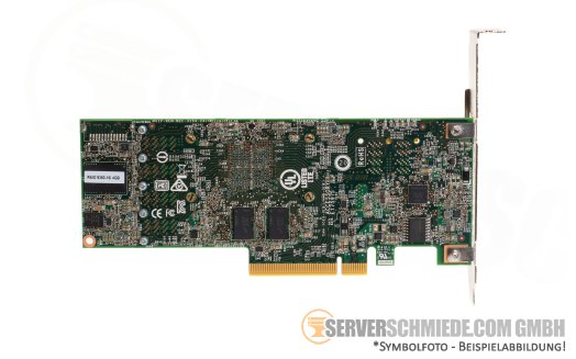 Lenovo Broadcom 9350-16i 4GB 12G SAS 4x SFF-8643 PCIe 3.0 x8 RAID Controller 0, 1, 5, 6, 10, 50, 60 03GX085
