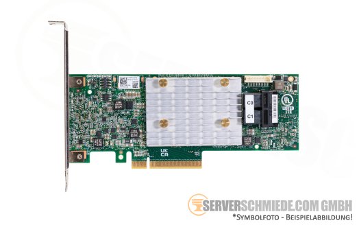 Lenovo Broadcom 9350-8i 2GB 12G SAS PCIe x8 Storage RAID Controller 0, 1, 5, 6, 10, 50, 60 03GX083 4Y37A72483