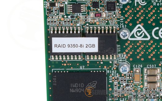 Lenovo Broadcom 9350-8i 2GB 12G SAS PCIe x8 Storage RAID Controller 0, 1, 5, 6, 10, 50, 60 03GX083 4Y37A72483