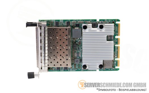 Lenovo Broadcom BCM57504 4x 10/25Gb SFP28 OCP 3.0 Controller Ethernet Netzwerk 03GX719 +NEW+