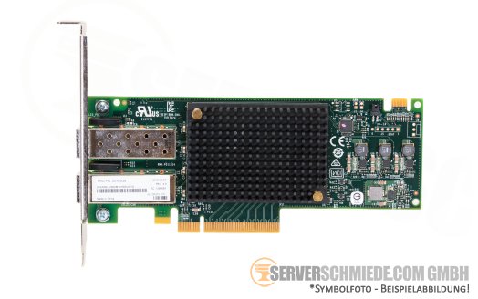 Lenovo Broadcom Emulex 2x 32Gb FC LPe32002-M2 PCIe x8 FibreChannel Controller HBA  7ZT7A00519 00YK539