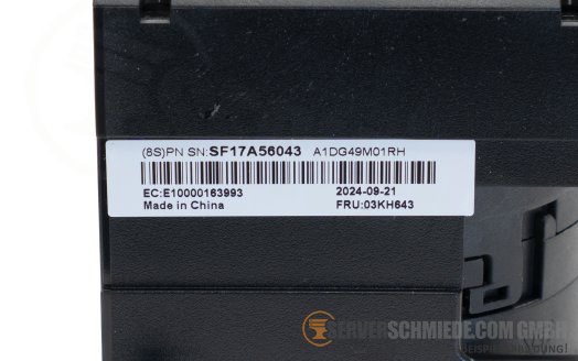 Lenovo Chassis Fan Lüfter Gehäuselüfter High Performance 270W to 385W SR650 V3 
4F17A82884