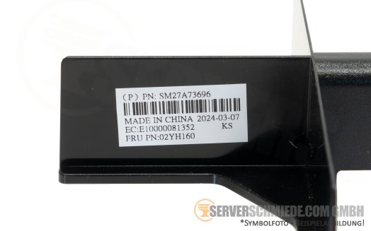 Lenovo CPU Heatsink 1U 2U Blank Filler Dummy SR650 V2 SR650 V3 02YH160