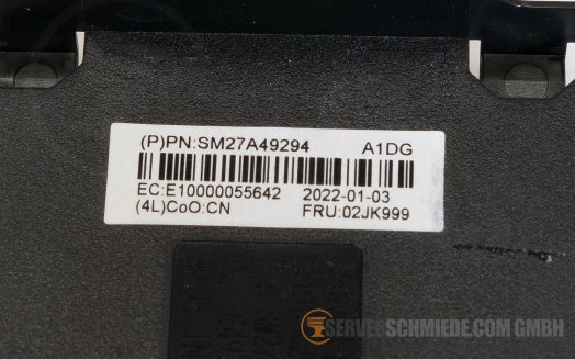 Lenovo Fan Blank Filler Gehäuselüfter SR650 V2 SR650 V3 SR665 02JK999