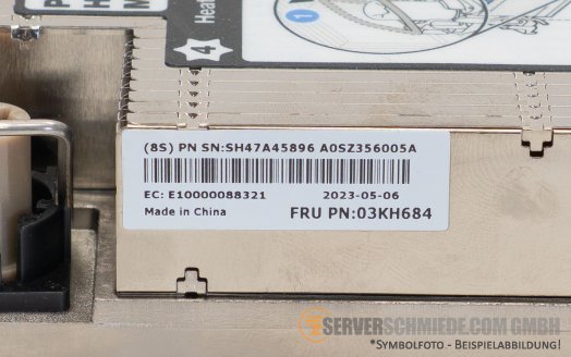 Lenovo High Performance  Heatsink CPU Kühler 2U SR650 V3 03KH684