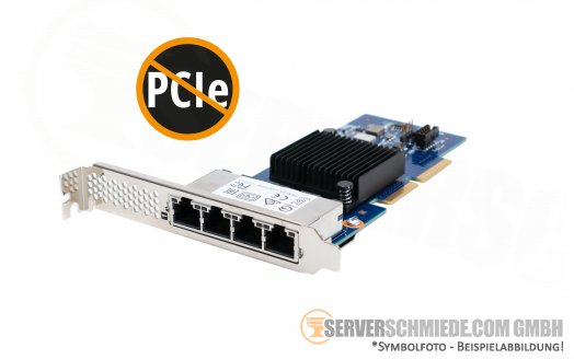 Lenovo Intel I350-T4 Quad Port 4x 1GbE copper Network Ethernet  RJ-45 Server Controller Adapter ML2 00JY932 X3950 x3650 M5 x3850 x6