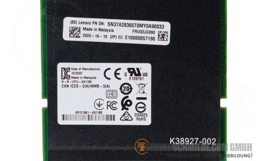 Lenovo Intel X710-T2L 2x 10Gb RJ-45 OCP 3.0 Controller Ethernet Netzwerk 02JG990