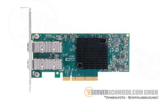 Lenovo Mellanox ConnectX-4 LX 2x 1/10/25Gb SFP28 PCIe 3.0 x8 Ethernet Netzwerk RDMA RoCE nvidia MCX4121A-ACAT 01GR250