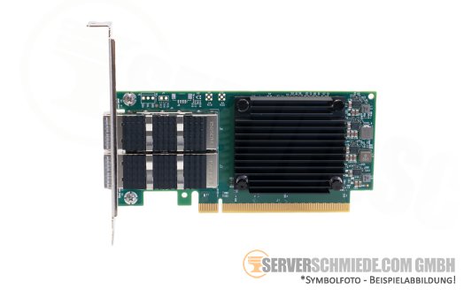 Lenovo Mellanox CX623106A 2x 100Gb QSFP56 LAN Network Controller PCIe 4.0 x16 ConnectX-6-Dx
