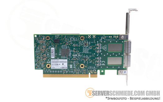 Lenovo Mellanox CX623106A 2x 100Gb QSFP56 LAN Network Controller PCIe 4.0 x16 ConnectX-6-Dx