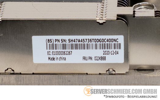 Lenovo Standard Performance Heatsink CPU Kühler 1U max. 200W SR645 SR665 02JK868