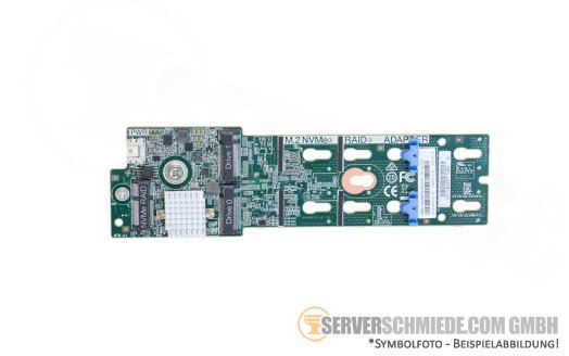 Lenovo ThinkSystem 2x M.2 NVMe SSD RAID 0, 1 Mirror Storage Controller 02JG287