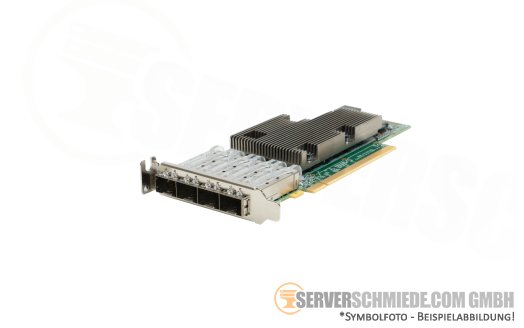 Lenovo ThinkSystem Broadcom P425G BCM957504-P425G 4x 10/25Gb SFP28 Network PCIe 4.0 x16 Controller vmware 8 Server 2022 proxmox +NEW+