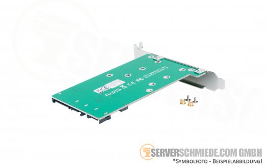 LOGILINK PC0086 2x SATA zu 2x M.2 SATA SSD Adapter